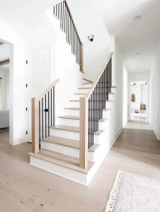 Why White Stair Risers Are Becoming a Standard in Modern Stair Design